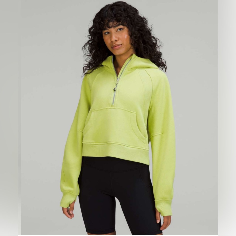 lululemon athletica Wasabi Half-Zip Hoodie